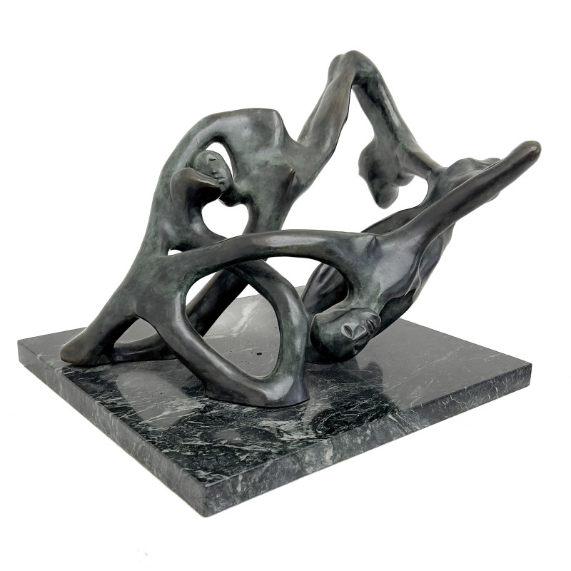 Unknown Artist - Abstract Intertwined Forms