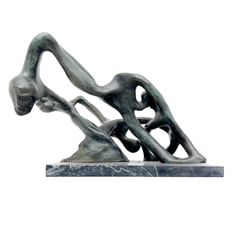 Unknown Artist - Abstract Intertwined Forms
