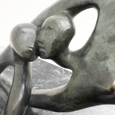 Unknown Artist - Abstract Intertwined Forms