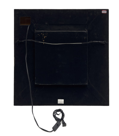 An Illuminated Shadow Box Diorama of Ganesha
