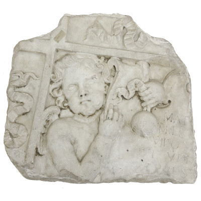 Image for Lot A European Carved Stone Fragment