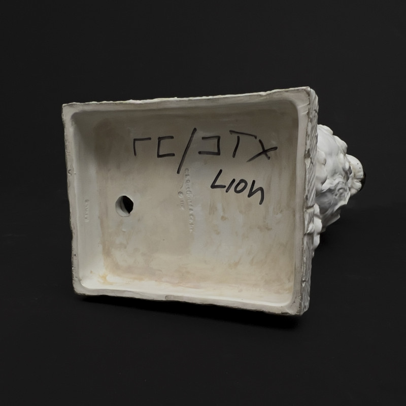 An Italian Mid-Century Modern Seated Lion by Goodfriend