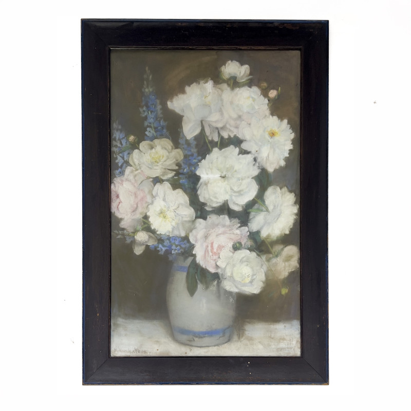 Mary Van Der Veer - Untitled (Still Life with Peonies)