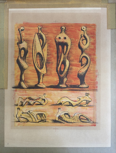 Henry Moore - Standing and Reclining Figures