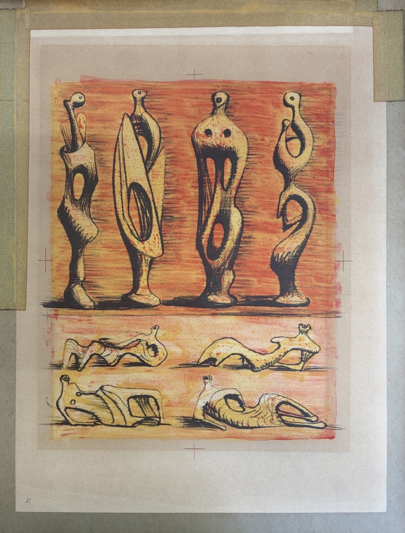 Henry Moore - Standing and Reclining Figures