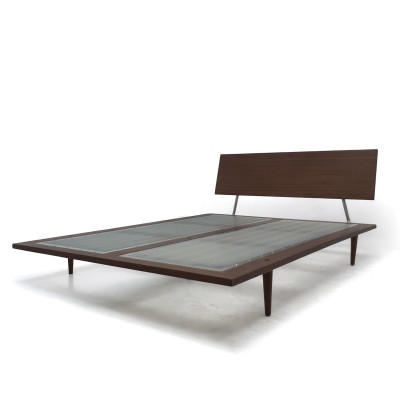 Image for Lot Modernica - Case Study Solid Wood Fastback Queen Bed