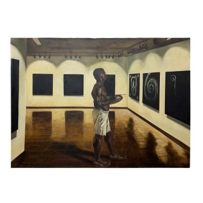Image for Lot Armando Mariño - Un Negro Decora con Blanco las Pinturas Negras de Ad