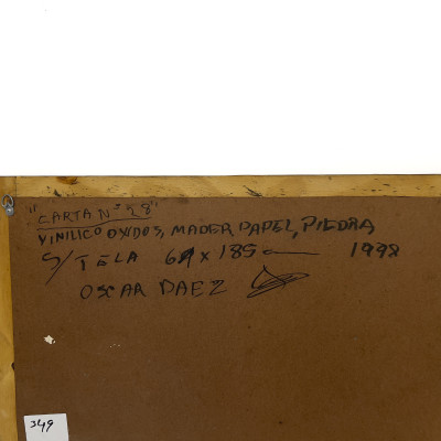 Oscar Paez - Carta No. 28