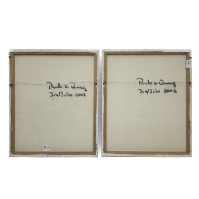 Paulo Queiroz - Untitled (Diptych)