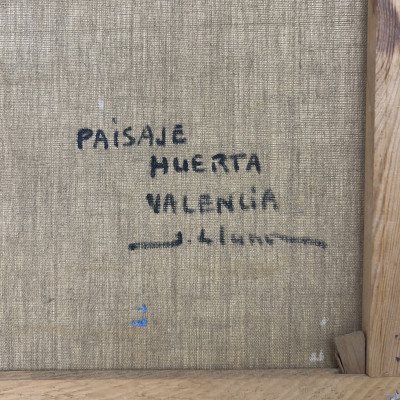 Juan Lluna - Paisaje Huerta Valencia