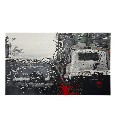 Image for Lot Paulo Queiroz - Untitled (Diptych)