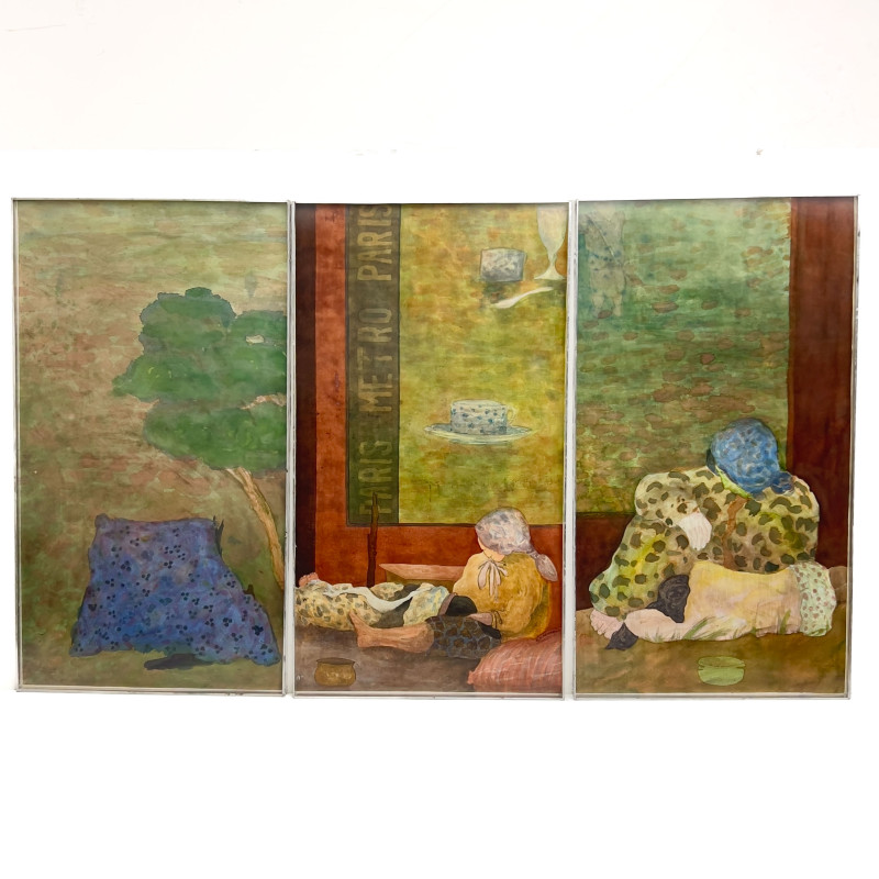 Elie Abrahami - triptych