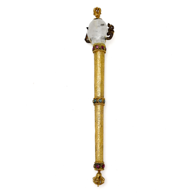 Rock Crystal Scepter