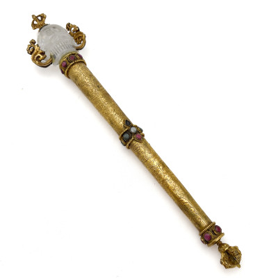 Image for Lot Rock Crystal Scepter