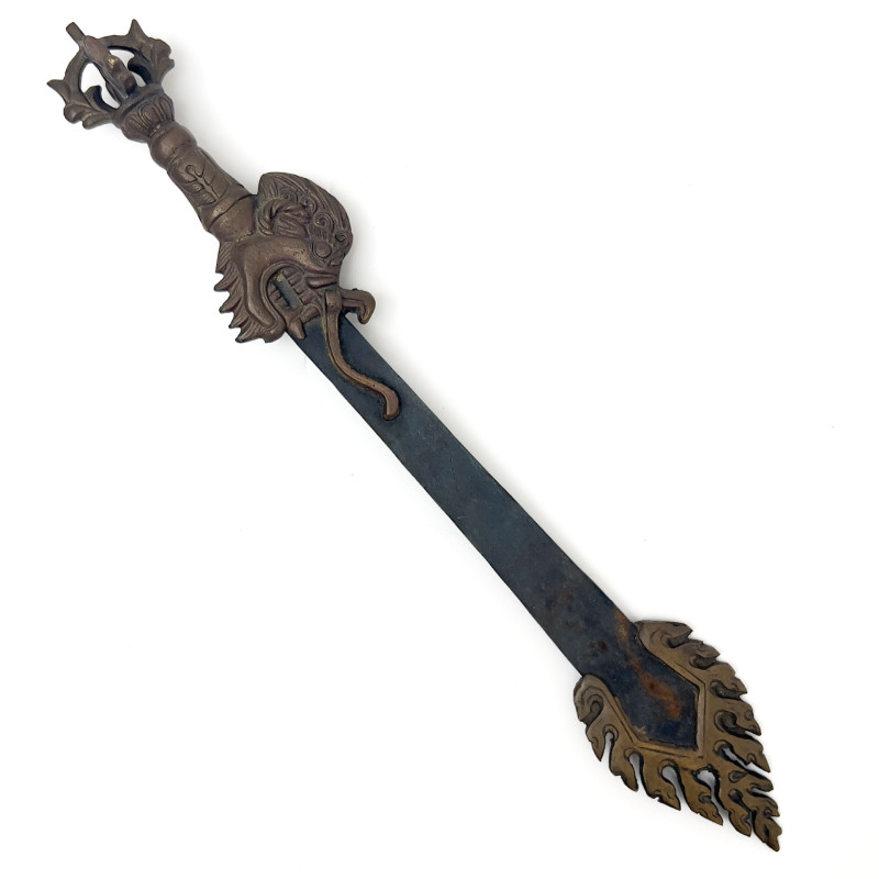 A Tibetan-Style Phurba Dagger