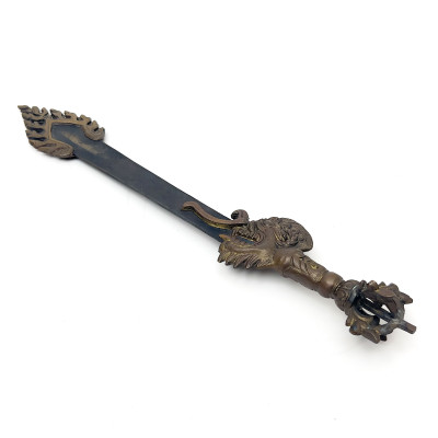 A Tibetan-Style Phurba Dagger