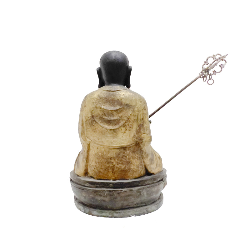 East Asian Parcel Gilt Buddha Statue