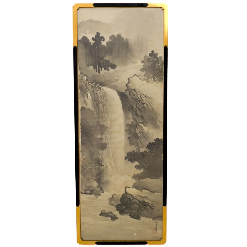 Chinese Landscape Painting on Silk