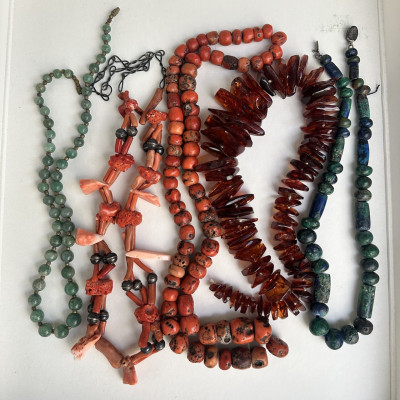 A Sterling Silver Multi -gem and Semi-precious Stone Jewelry Group