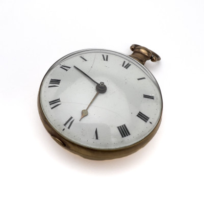 Image for Lot 18k Gold Pair Case Fusee Pocket Watch, Frodsham, London, c. 1810
