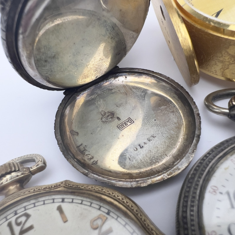 Group of Timepieces and Pocket Watches, Various Makers