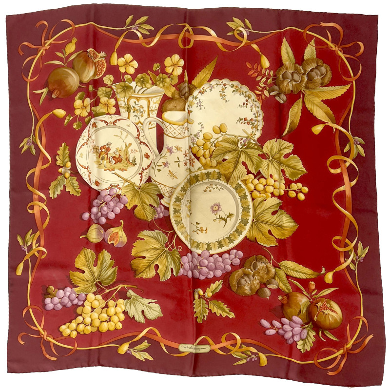 Ferragamo - Three Silk Scarves