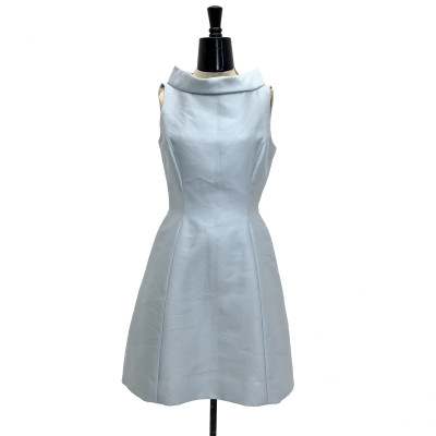 Image for Lot Oscar de la Renta - A Blue Cocktail Dress