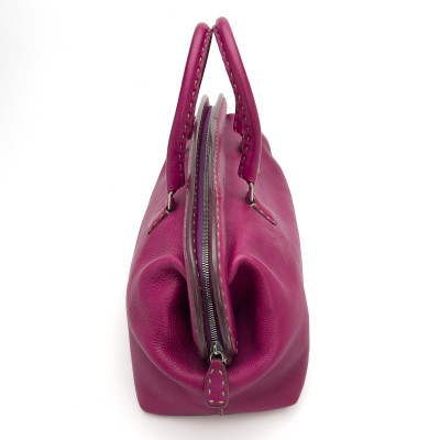 Fendi - Pink Leather Selleria Doctor's Bag