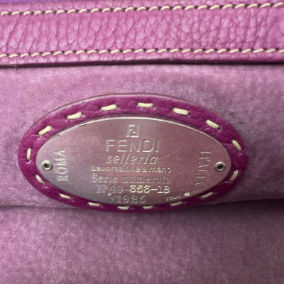 Fendi - Pink Leather Selleria Doctor's Bag