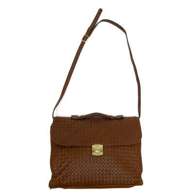 Image for Lot A Bottega Veneta Intrecciato Leather Briefcase