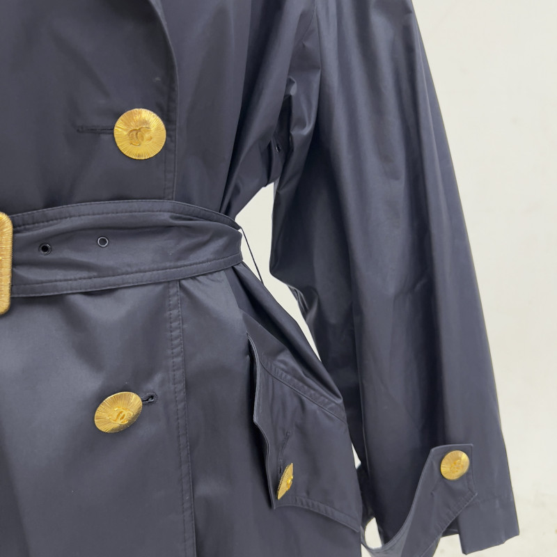 Chanel - Boutique Double-Breasted Raincoat