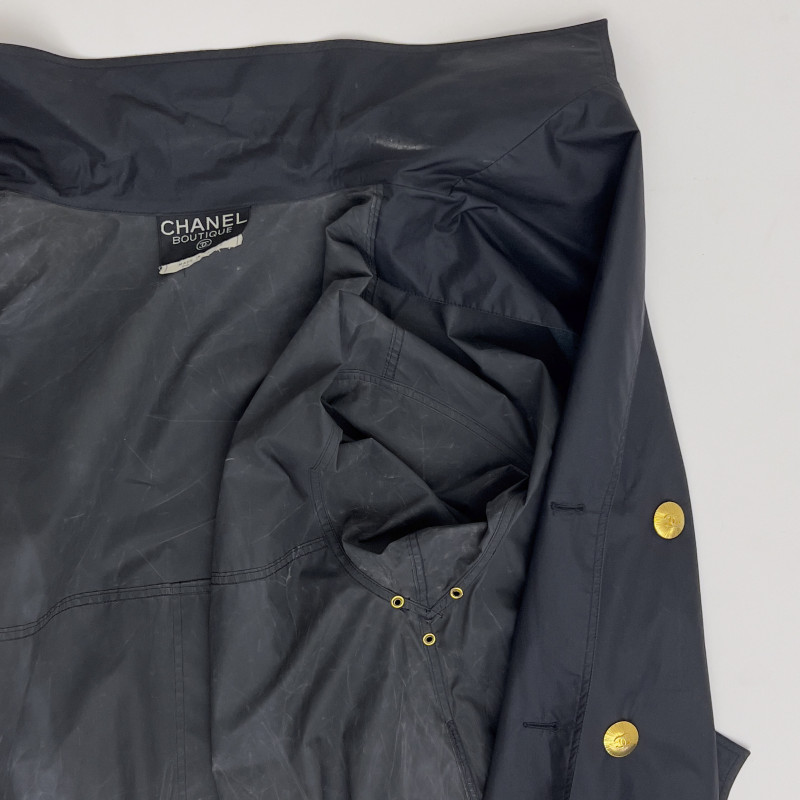 Chanel - Boutique Double-Breasted Raincoat