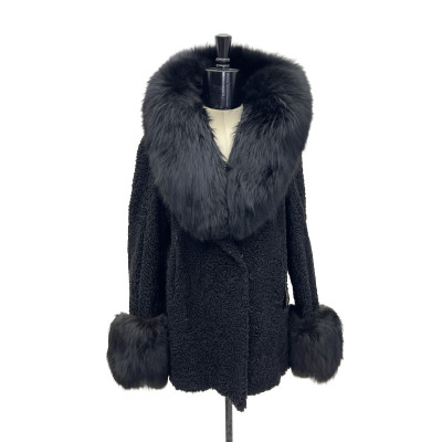 Image for Lot Furs by Diaco Persian Lamb and Fox Fur Jacket