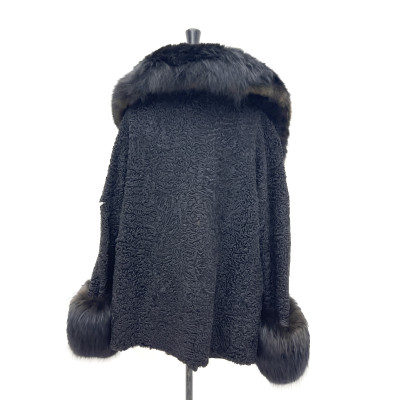 Furs by Diaco Persian Lamb and Fox Fur Jacket