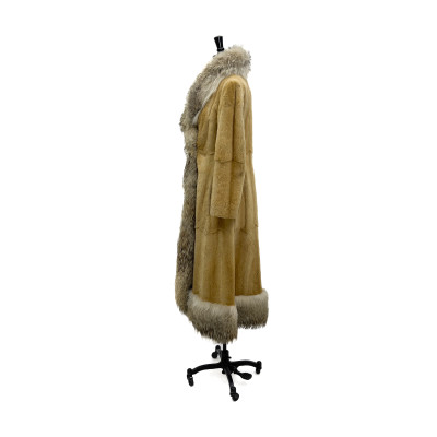Miss Bergdorf Full-Length Tan Mink Coat