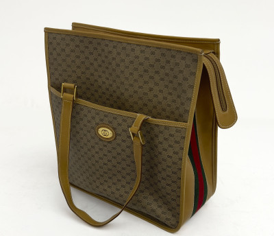 Gucci - A two-piece monogram handbag lot