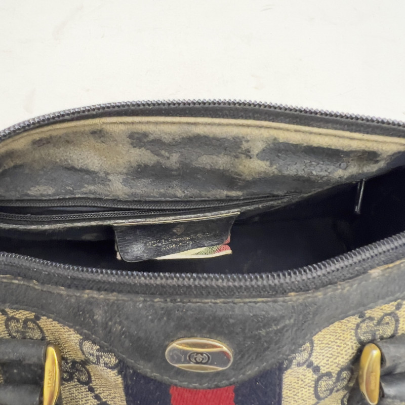 Gucci - A two-piece monogram handbag lot