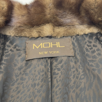 Mohl Fur Co. Let-Out Mink Coat by Bill Blass