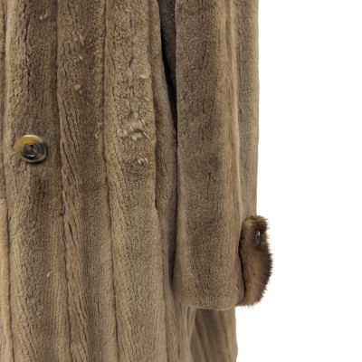 Mohl Fur Co. Let-Out Mink Coat by Bill Blass