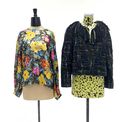 Image for Lot Christian Lacroix - Luxe Jacket and Blouse Group