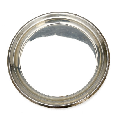 An American Sterling Silver Presentation Salver by Towle Silversmiths