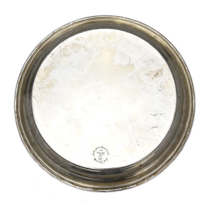 An American Sterling Silver Presentation Salver by Towle Silversmiths