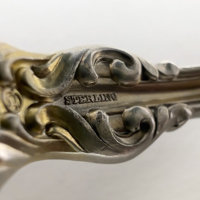 C.D. Peacock - Twelve American Sterling Silver Grapefruit Spoons