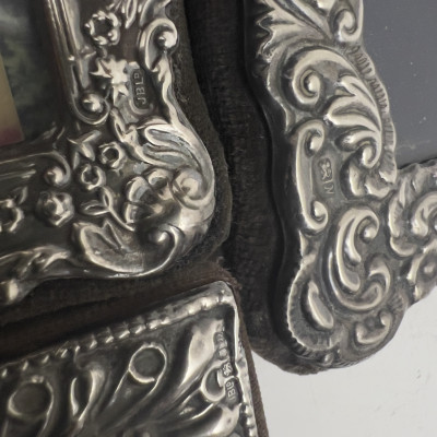 Group of Seven Sterling Silver Picture Frames