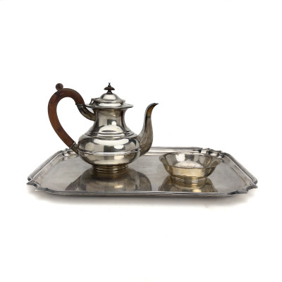 Image for Lot An Argentinian Sterling Silver Partial Coffee Service, Distributed by Wright Soc. Anon