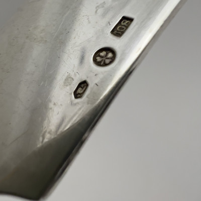 An Extensive Austrian 800 Continental Silver Flatware Service