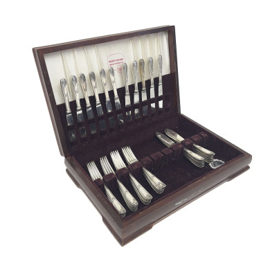 Image for Lot Christofle - Silver-Plated Flatware Group
