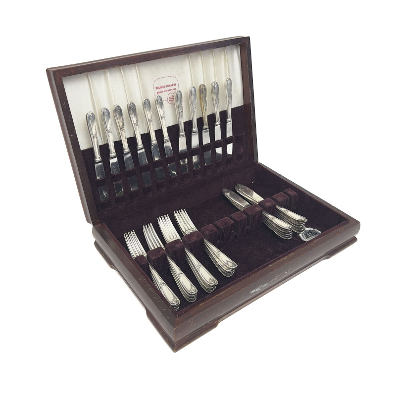 Christofle - Silver-Plated Flatware Group