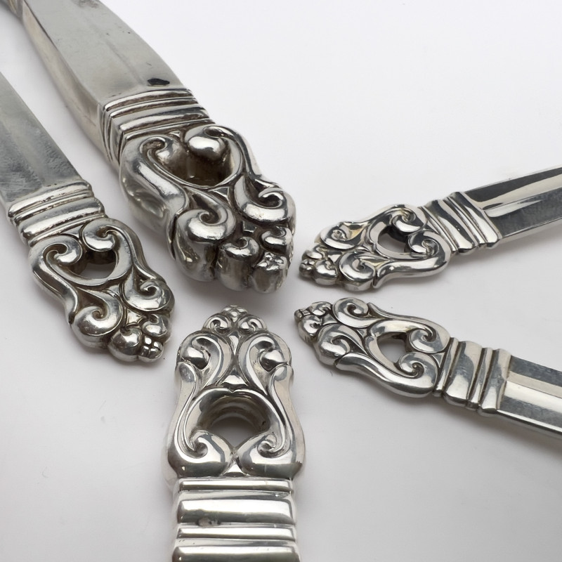 International Silver - Royal Danish Silver Flatware Service for 12