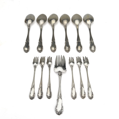 Alvin - Edward VII Silver Service